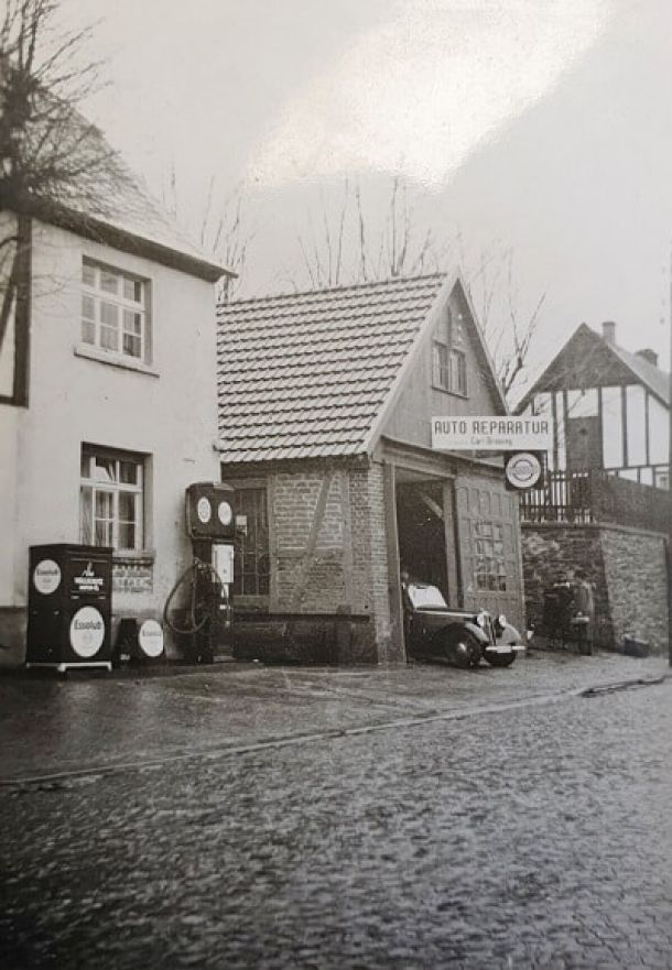 Die erste Werkstatt im Jahr 1927